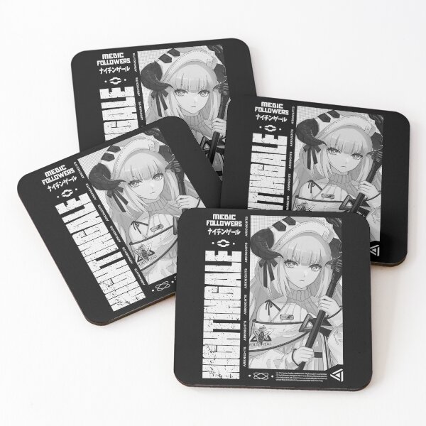 Artikelvorschau, Nightingale Arknights - V.3 Farbe entworfen und verkauft von IZQINAV.