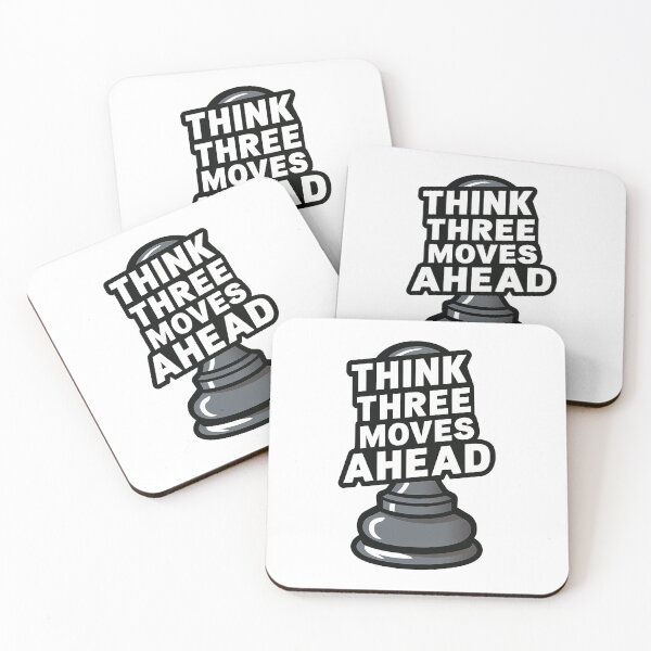 Item preview, Chess Think Three Moves Ahead Strategic Mindset designed and sold by FWLKIT.