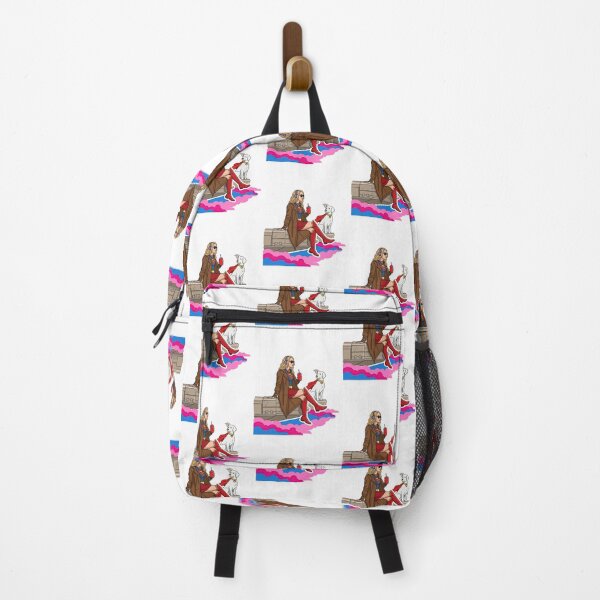 Item preview, iconic view of chill punk supergirl 2026 and krypto puppy designed and sold by What you are is Beautiful.