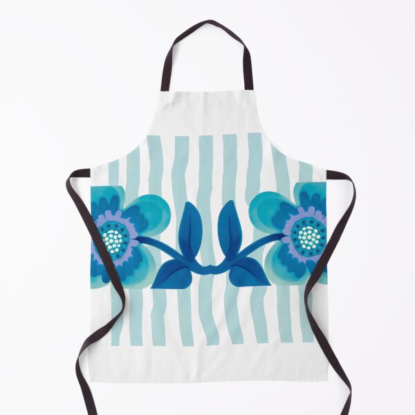 Item preview, Blue flowers pattern designed and sold by MARYA.ART.