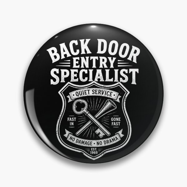 Item preview, Back Door Entry Specialist Funny Men's Offensive Gear designed and sold by DynamicDesign.