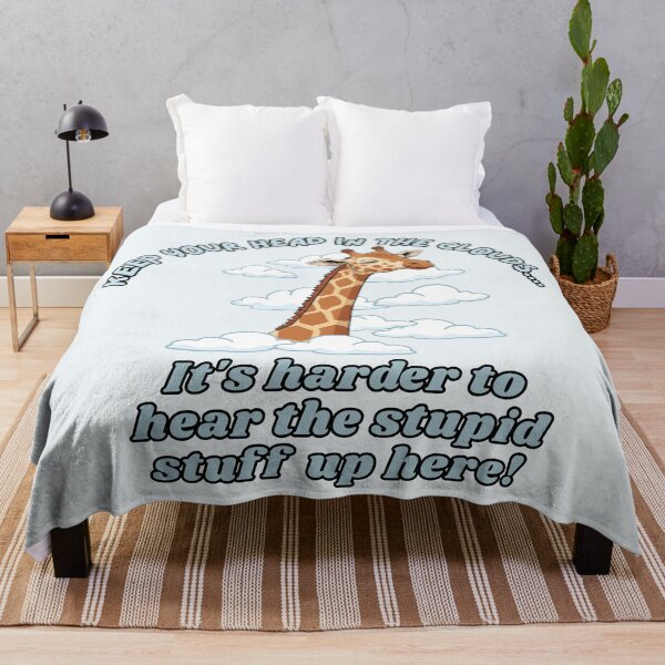 Item preview, Snarky Giraffe - Keep Your Head in the Clouds designed and sold by Marlette LLC.