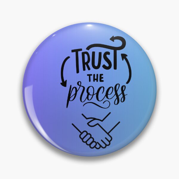 Item preview, Trust The Process – Motivational Hand Lettering Typography Design designed and sold by EDUCATION & FESTIVAL.