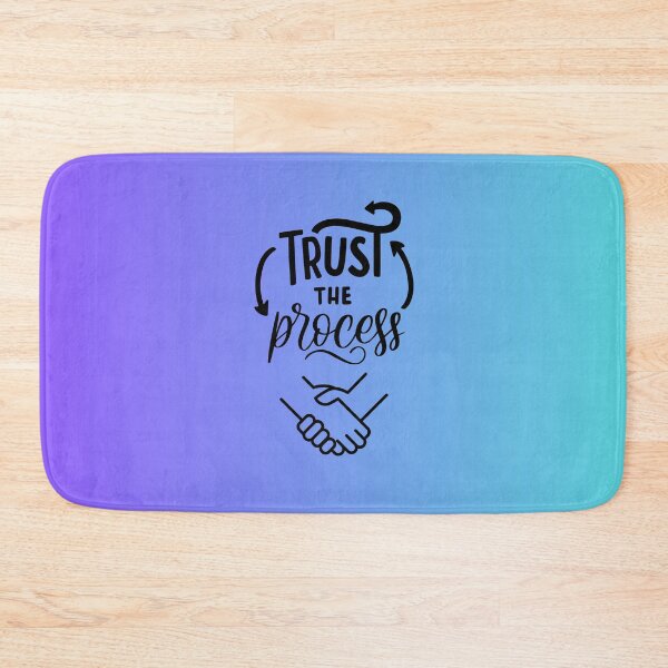 Item preview, Trust The Process – Motivational Hand Lettering Typography Design designed and sold by EDUCATION & FESTIVAL.