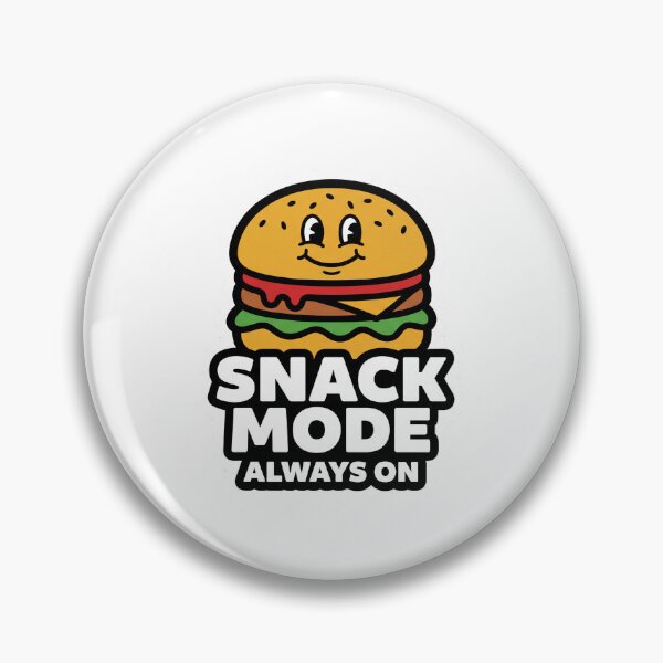 Item preview, Snack Mode Activated – Funny Burger Food Lover Gift Sticker & Tee Design Snack Mode Activated – Funny Burger Food Lover Gift Sticker & Tee Design designed and sold by MDSDesigns.