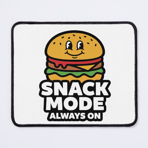 Item preview, Snack Mode Activated – Funny Burger Food Lover Gift Sticker & Tee Design Snack Mode Activated – Funny Burger Food Lover Gift Sticker & Tee Design designed and sold by MDSDesigns.