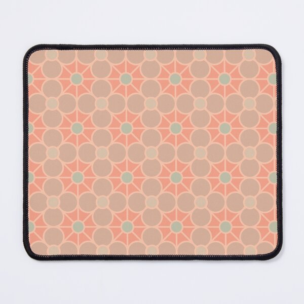 Item preview, Geometric Pattern: Plumeria: Salmon designed and sold by Red Wolf.