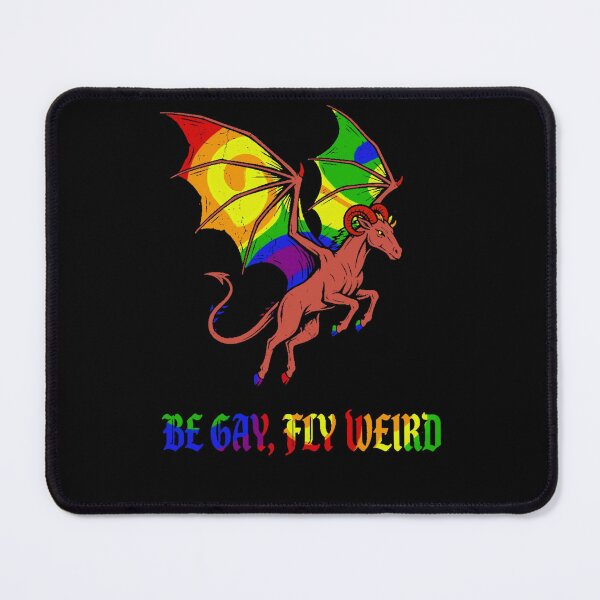 Item preview, Be gay fly weird designed and sold by Moods & Merch Co..