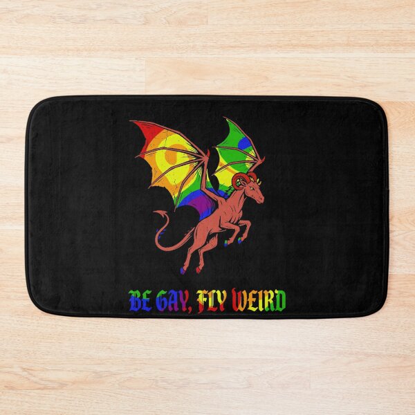 Item preview, Be gay fly weird designed and sold by Moods & Merch Co..