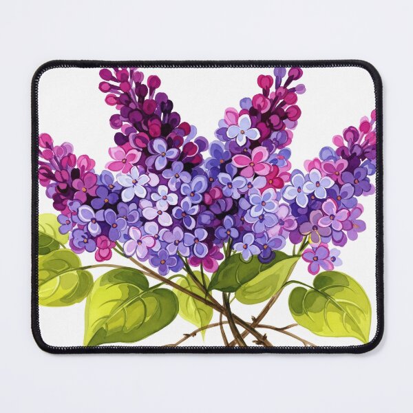 Item preview, Watercolor Lilac Bouquet designed and sold by PixorStudio.