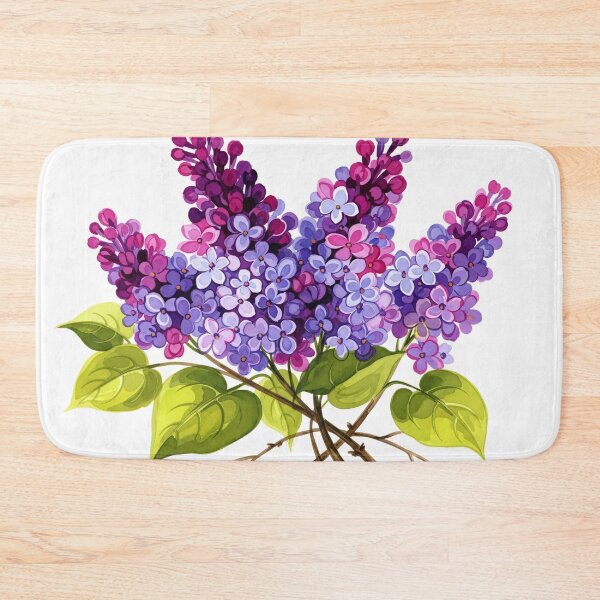Item preview, Watercolor Lilac Bouquet designed and sold by PixorStudio.