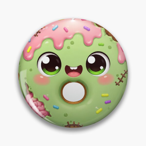 Item preview, Kawaii Zombie Donut designed and sold by pictranoosa.