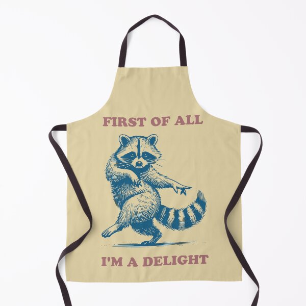 Item preview, Raccoon First Of All Delightful Sarcastic Animal designed and sold by d247.