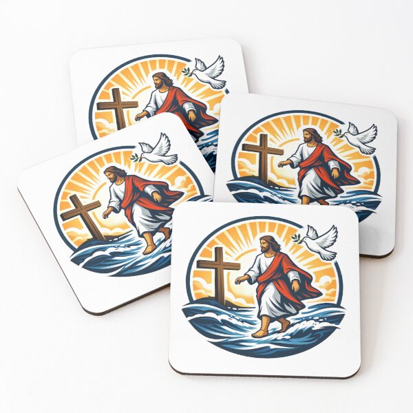 Item preview, “Walking on Water – Divine Light of Hope” designed and sold by MastersDesignNk.