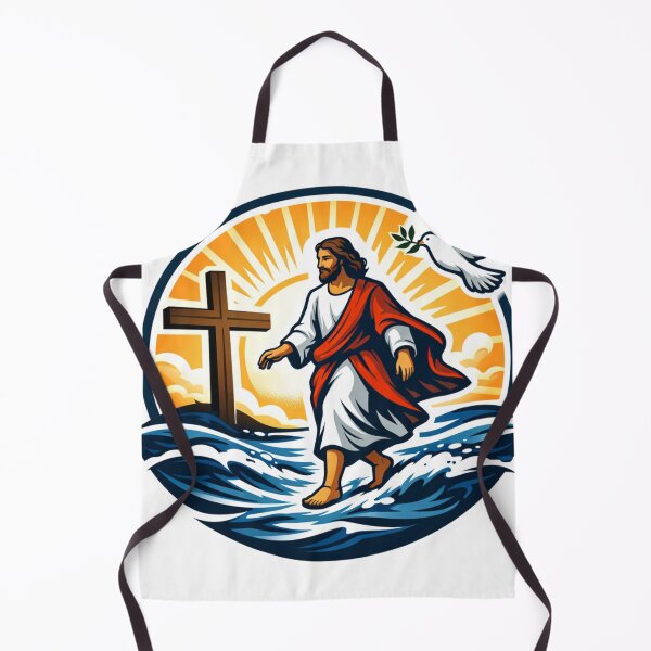 Item preview, “Walking on Water – Divine Light of Hope” designed and sold by MastersDesignNk.