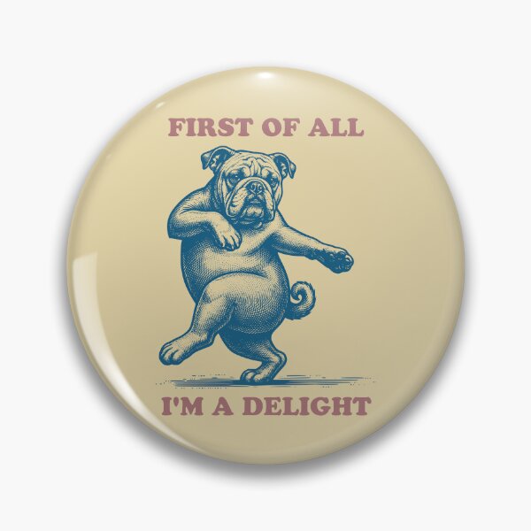 Item preview, Sassy Bulldog Delightful Dog Lover Humor designed and sold by d247.