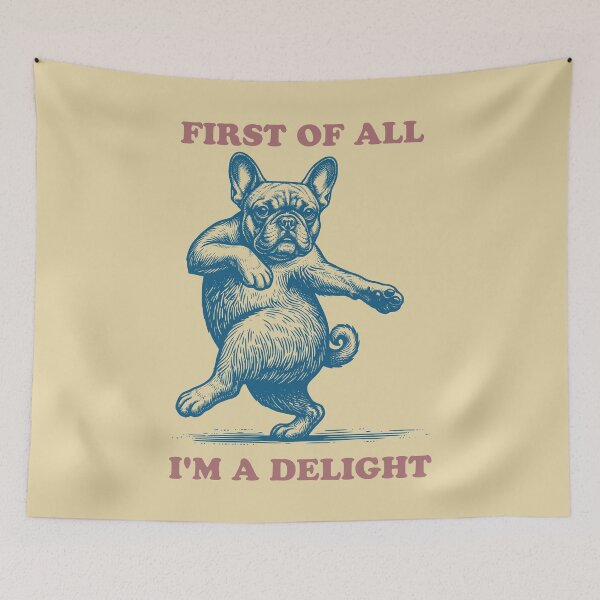 Item preview, First Of All French Bulldog Sassy Dog Lover designed and sold by d247.