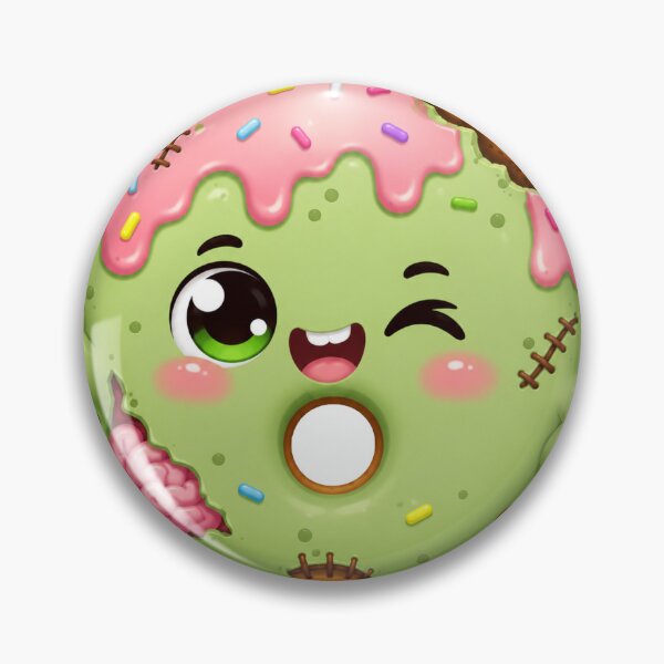 Item preview, Kawaii Zombie Donut designed and sold by pictranoosa.