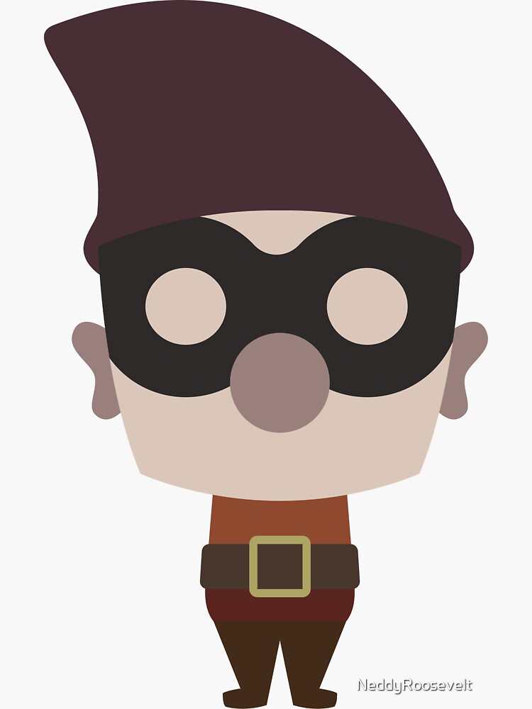 "The Highwayman Over the Garden Wall" Sticker for Sale by