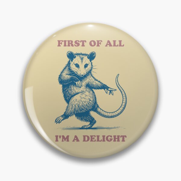 Item preview, First Of All Delightful Opossum Sassy Possum designed and sold by d247.