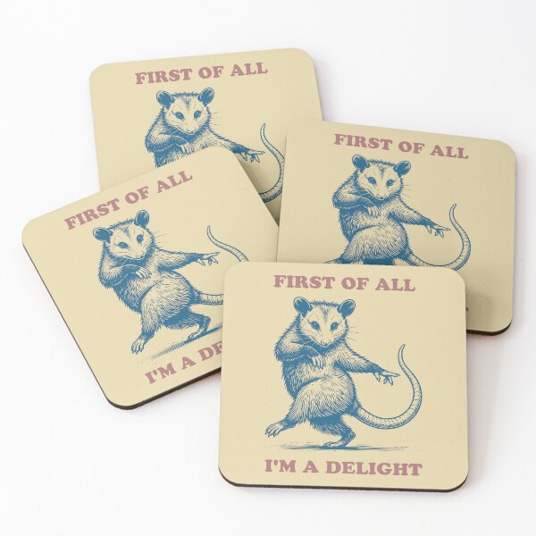 Item preview, First Of All Delightful Opossum Sassy Possum designed and sold by d247.