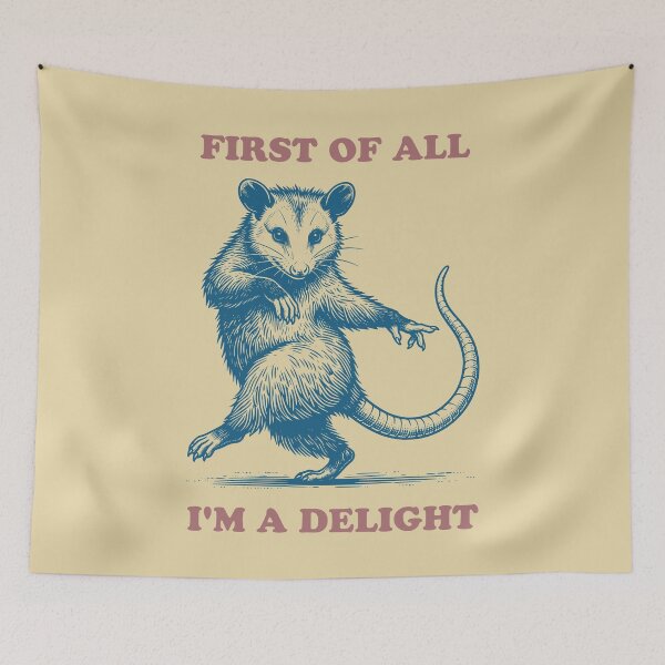 Item preview, First Of All Delightful Opossum Sassy Possum designed and sold by d247.