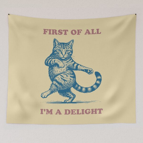 Item preview, Sassy Cat First of All Delightful Feline designed and sold by d247.