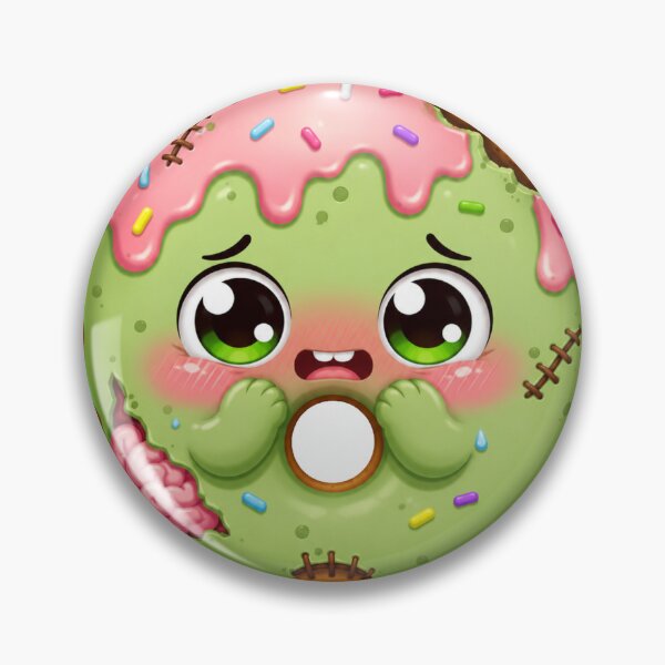 Item preview, Kawaii Zombie Donut designed and sold by pictranoosa.