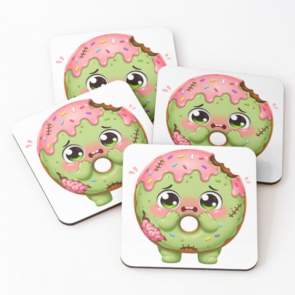 Item preview, Kawaii Zombie Donut designed and sold by pictranoosa.