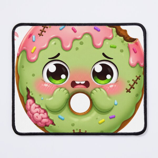 Item preview, Kawaii Zombie Donut designed and sold by pictranoosa.
