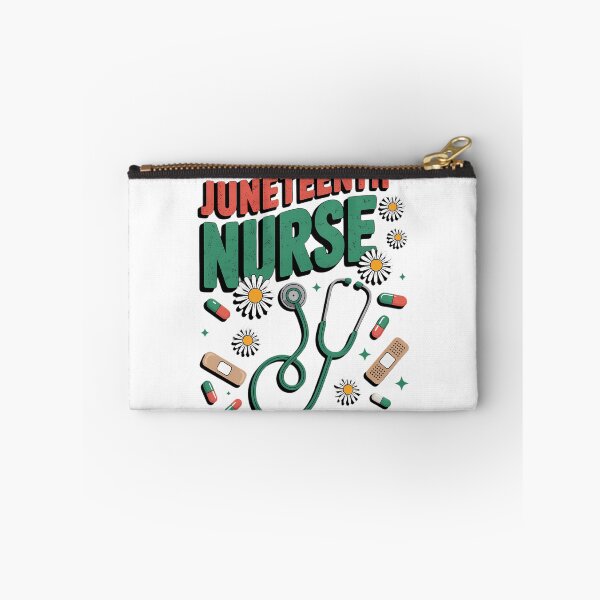 Item preview, Juneteenth Nurse Groovy Retro African Scrub Top Black designed and sold by sailorjessiArt.