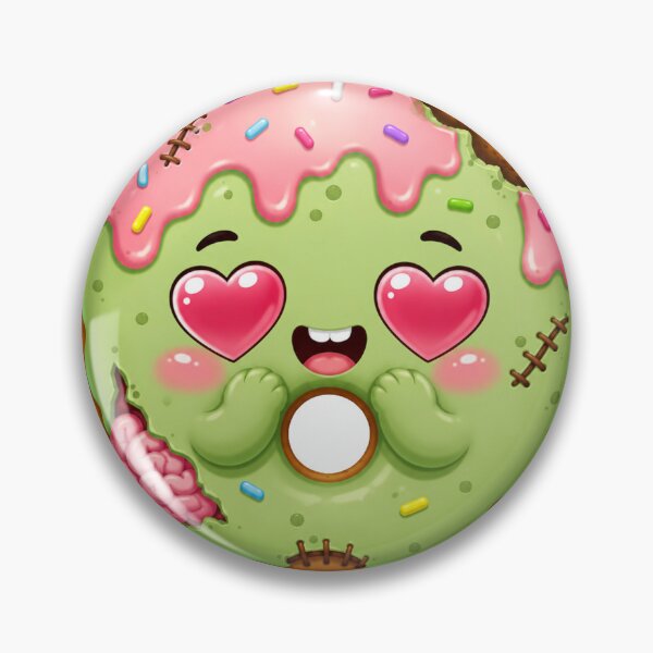 Item preview, Kawaii Zombie Donut designed and sold by pictranoosa.