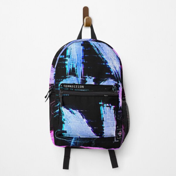 Item preview, NO SIGNAL – Cyberpunk Glitch Streetwear Design designed and sold by K Mood Studio.