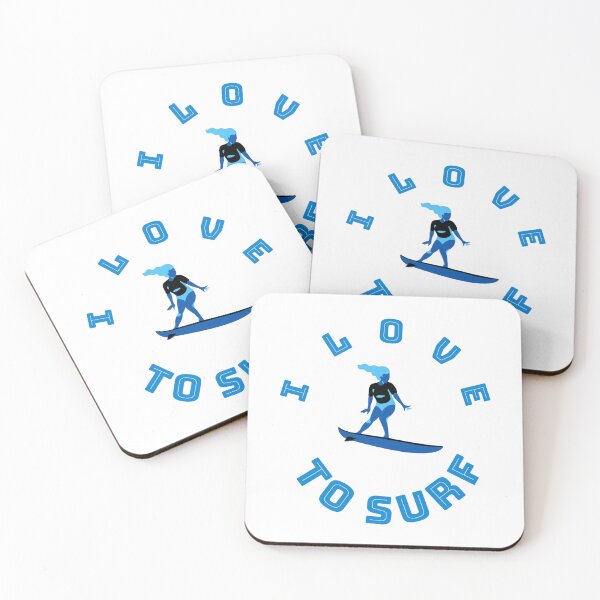 Item preview, I LOVE TO SURF designed and sold by binmaster3000.