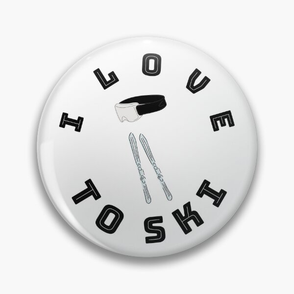 Item preview, I LOVE TO SKI designed and sold by binmaster3000.