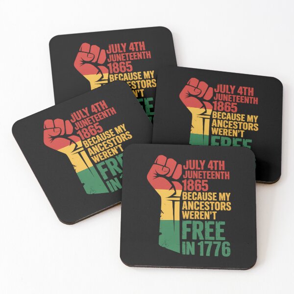 Item preview, Juneteenth My Ancestors Free Black African Flag Pride Fist designed and sold by sailorjessiArt.