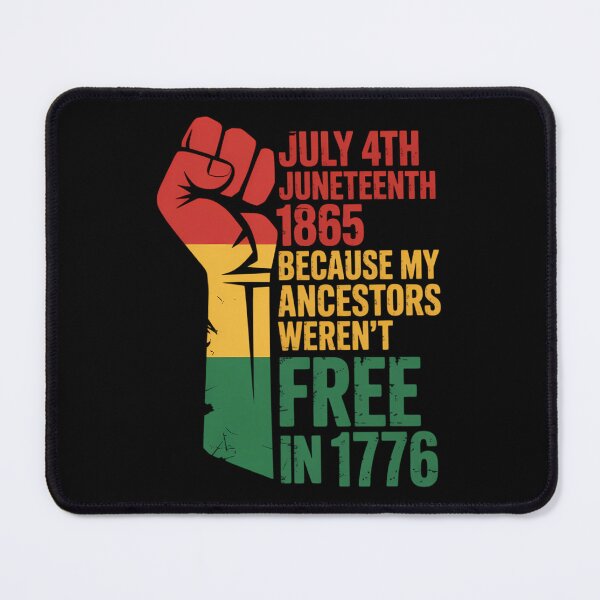 Item preview, Juneteenth My Ancestors Free Black African Flag Pride Fist designed and sold by sailorjessiArt.