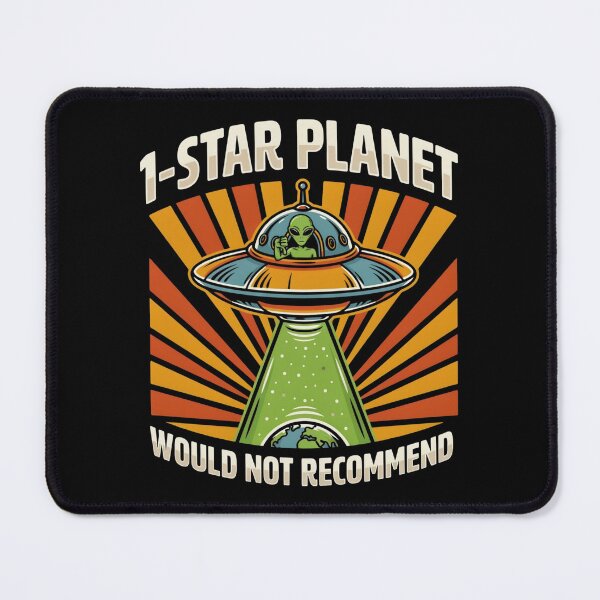 Item preview, 1-Star Planet Alien Bad Review designed and sold by SpeakingPrint2.