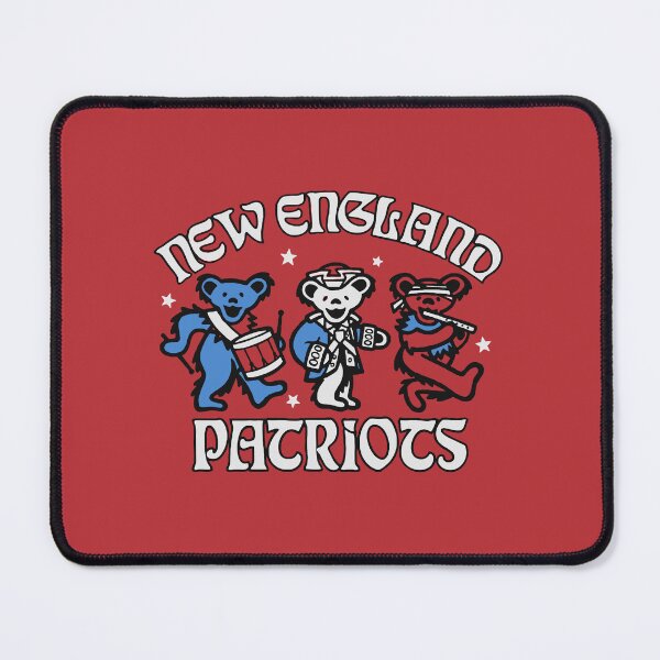 Item preview, New England Football Grateful Dancing Bears Retro Design designed and sold by adriehuolfe.