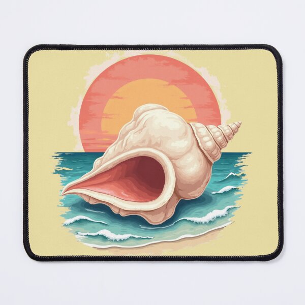 Item preview, Florida Keys Conch Shell Sunset designed and sold by piketo.