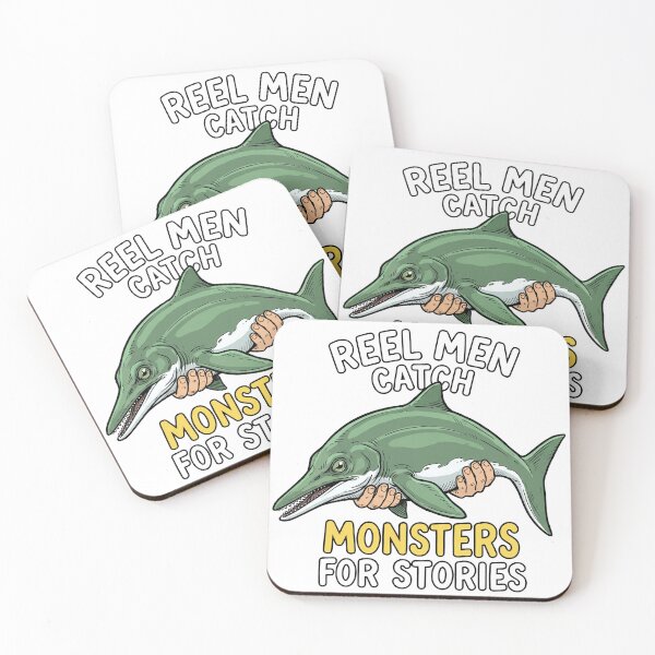 Item preview, Reel Men Catch Sea Monsters designed and sold by castillomiami.