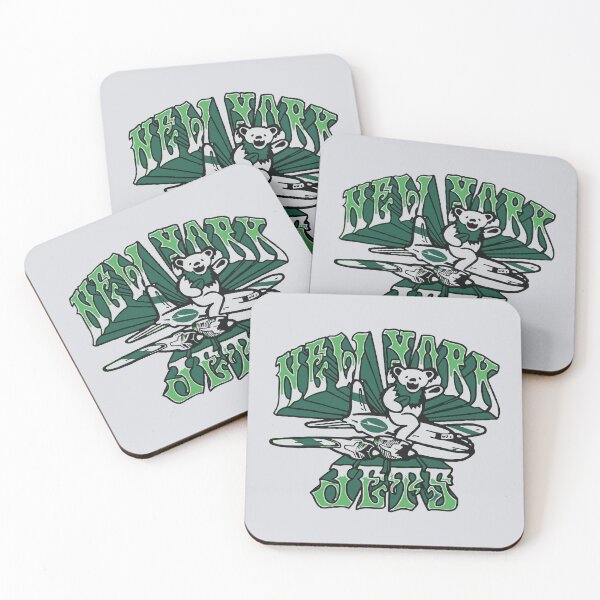 Artikelvorschau, Jets Grateful Bear Flying Airplane Retro Design entworfen und verkauft von adriehuolfe.
