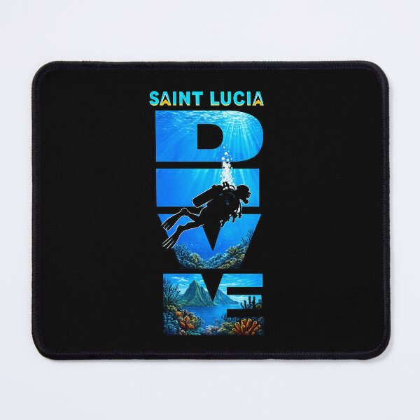 Item preview, Saint Lucia Scuba DIVE St Lucia Scuba Diver  designed and sold by scicilysimonee.