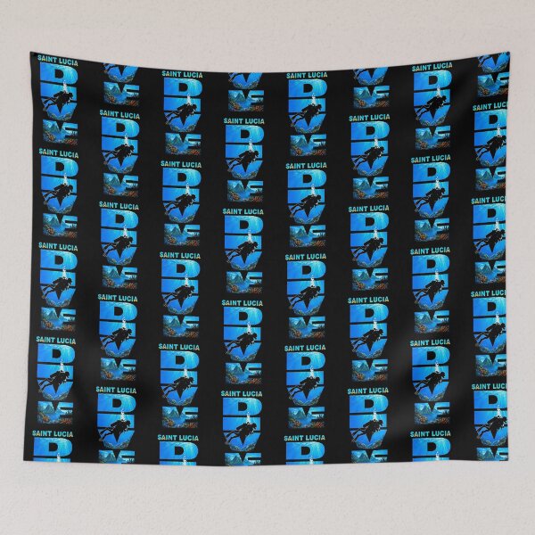 Item preview, Saint Lucia Scuba DIVE St Lucia Scuba Diver designed and sold by scicilysimonee.