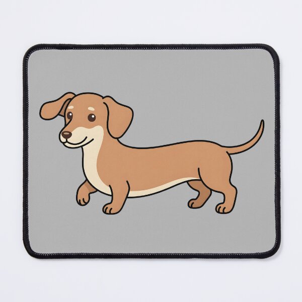 Item preview, Cute Dachshund - Kawaii Wiener Sausage Dog Cartoon designed and sold by Nelloo12.