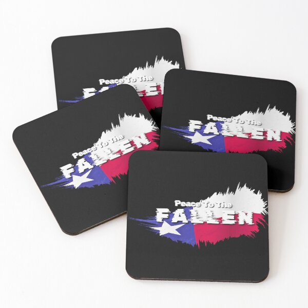 Item preview, Peace to the fallen: Texas Flag Tribute Art designed and sold by AXENT Designs.