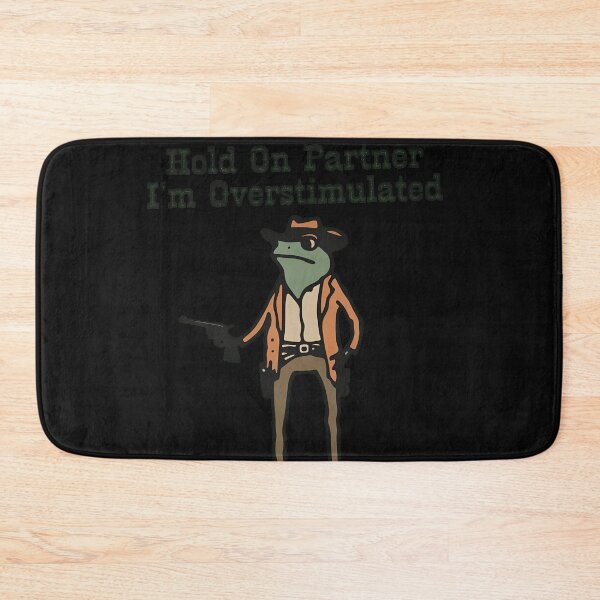 Item preview, Partner Overstimulated Frog Cowboy Gun designed and sold by Arrivashop.