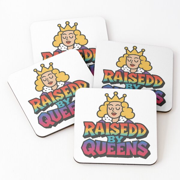 Item preview, Raised by Queens Drag Queen Rainbow Queer Pride LGBTQ Camp Pop Art designed and sold by Haus Of Sin.