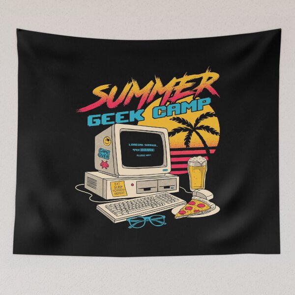 Item preview, Summer Geek Camp designed and sold by sachpica.