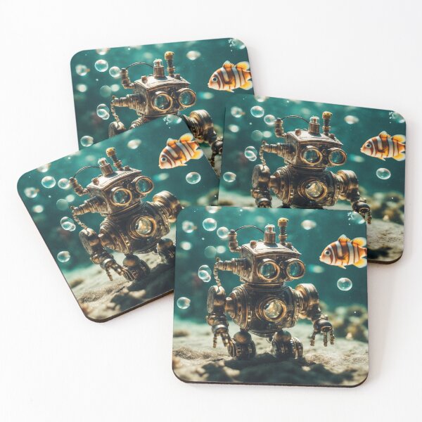 Item preview, Clown Fish and the Bot designed and sold by DroneWorks Creative.